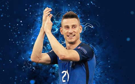 Download wallpapers Laurent Koscielny, 4k, abstract art, France ...