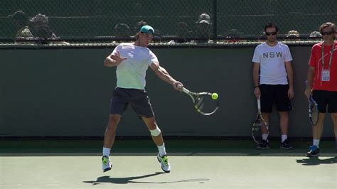 Rafael Nadal Ultimate Slow Motion Compilation - Forehand - Backhand - Serve - 2013 Indian Wells ...