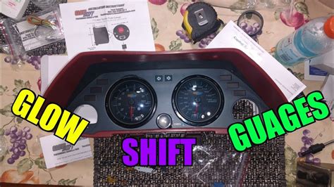 glowshift gauges, 280zx dash removal - YouTube