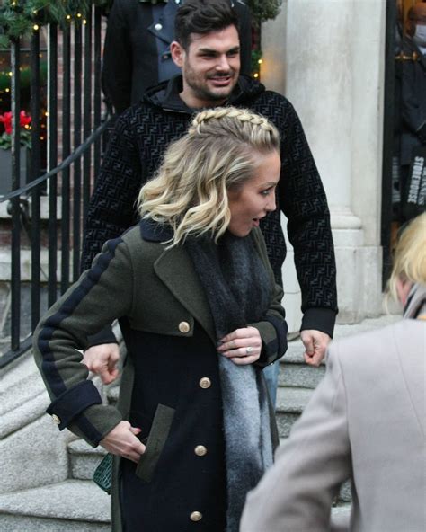 Mary Fitzgerald - With her Husband Romain Bonnet back at their City Centre hotel in Dublin-20 ...