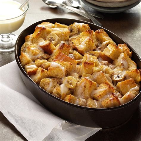 Banana Bread Pudding Recipe | Taste of Home