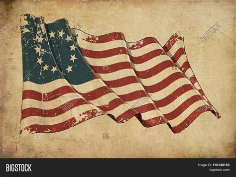 Usa Betsy Ross Grunge Image & Photo (Free Trial) | Bigstock