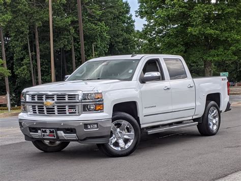 Pre-Owned 2015 Chevrolet Silverado 1500 LTZ 4×4 Crew Cab Pickup