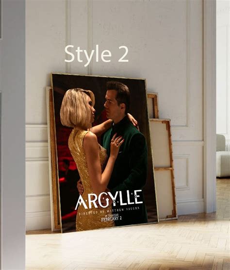 Argylle 2024 Poster for Movie Poster - Etsy