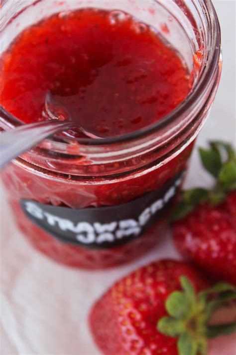 Quick and Easy No Pectin Strawberry Jam | Practically Homemade