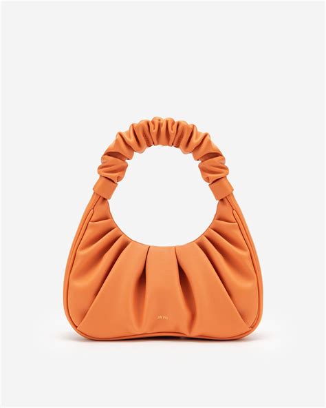 JW PEI Women's Gabbi Ruched Hobo Handbag - Orange | Orange bag, Shoulder bag fashion, Trendy ...