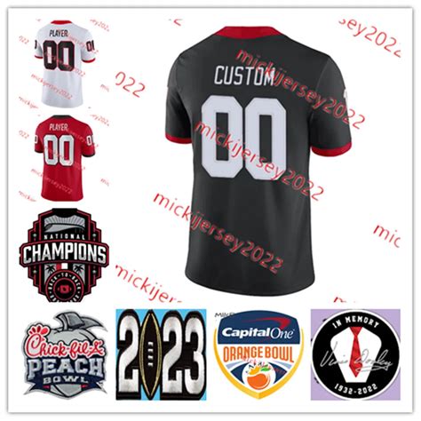 American College Football Wear 2023 College Football Champions Jersey ...