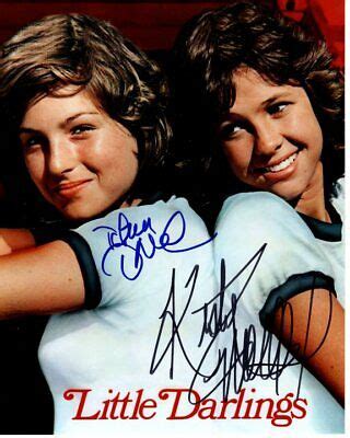 Tatum O'Neal and Kristy McNichol Autographed 8x10 Little Darlings Photograph | eBay