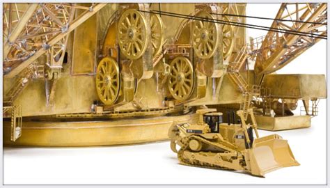 Buffalo Road Imports. Bucyrus-Erie 4250w walking dragline (sold out) MINING DRAGLINES Brass ...