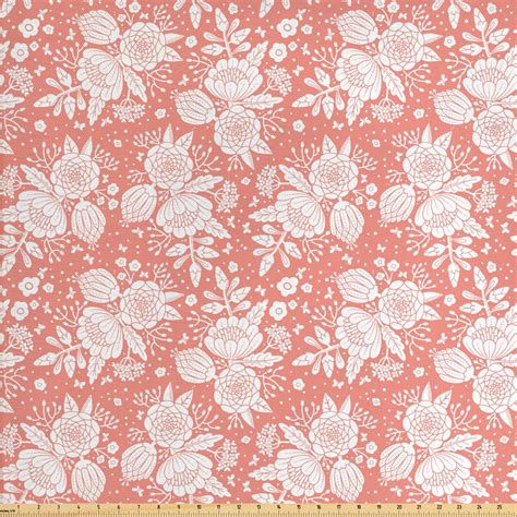 Floral Fabric by The Yard, Budding Victorian Flowers Butterflies Berries Spring Feels ...