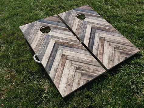 Pallet Board Cornhole Boards - Play Backyard Games