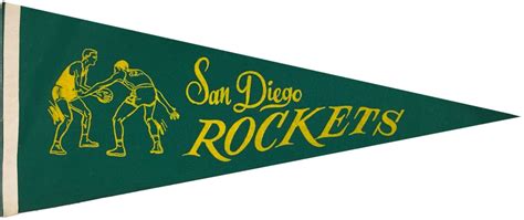 San Diego Rockets - Pennant - National Basketball Association (NBA) - Chris Creamer's Sports ...