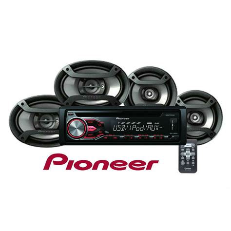 Pioneer Complete Car Audio Package, DXT-X2669UI, 200W Stereo with Two 6 ...