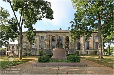 San Augustine County Courthouse - San Augustine, Texas - Photograph Page 1