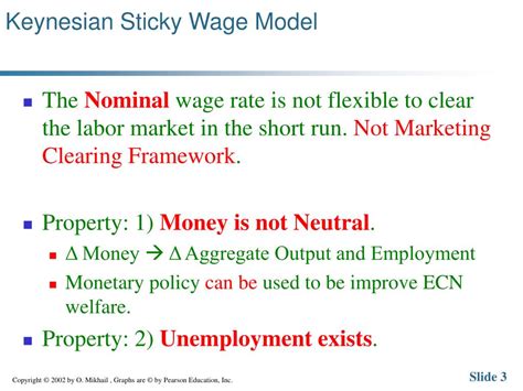 PPT - Keynesian Business Cycle Theory: The Sticky Wage Model and The Animal Spirits PowerPoint ...