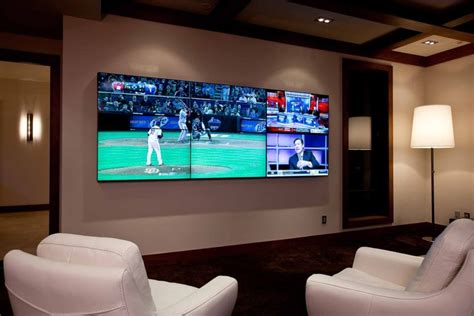 multiple tv wall images - Google Search | Home theater design, Media ...