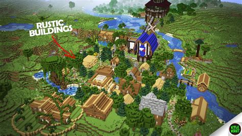 Minecraft Ideas For Building Ultimate Rustic Town Flash Server 1 You