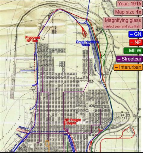 Historic maps of Everett WA