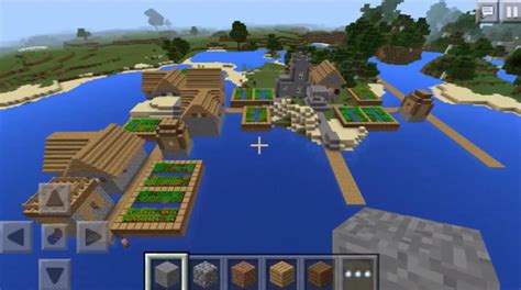 1416994961: Beach Village | Minecraft PE Seeds