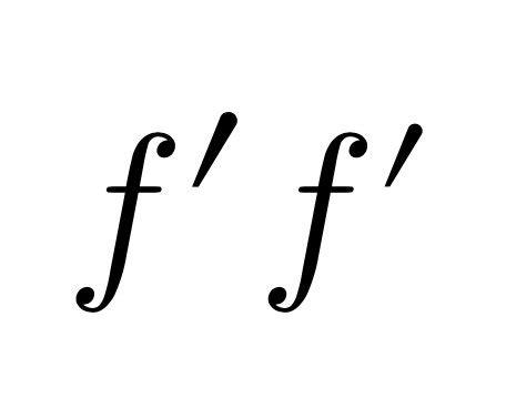 math mode - Typesetting \prime vs ' - TeX - LaTeX Stack Exchange