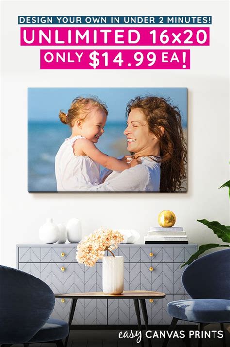 Flash Sale: Unlimited 16x20 Canvas' - Only $14.99/ea! | Custom canvas prints, Canvas prints ...