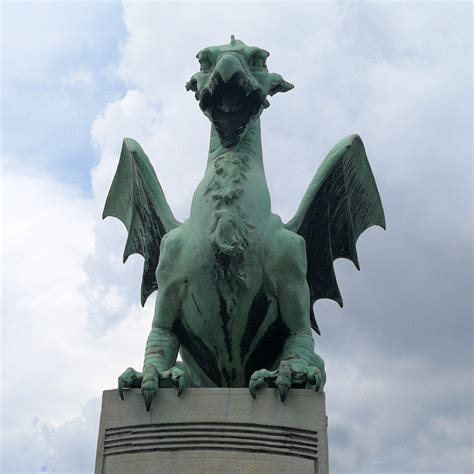 Dragon, bridge, bronze, monument, travel - free image from needpix.com