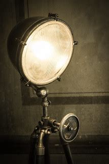 Industrial Lamp | Bäckaskog Castle, Sweden | Per Salomonsson | Flickr