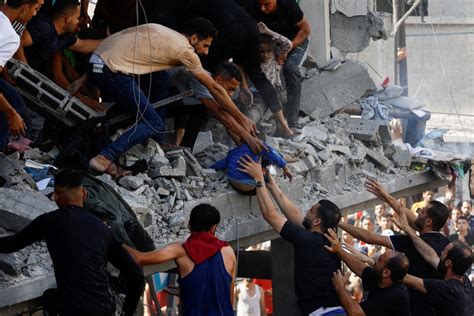 A look at life inside Gaza amid airstrikes and worsening humanitarian ...