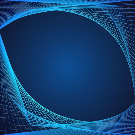 Free Vector | Blue geometric background