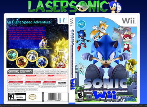 Sonic The Hedgehog Wii Wii Box Art Cover by LaserSonic1029