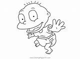 Rugrats Coloring Page  Pages sketch template