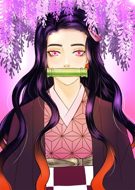 My fanart of Nezuko : r/KimetsuNoYaiba