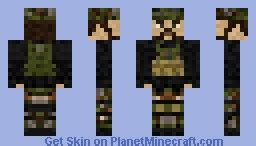 Captain Price MW3 Minecraft Skin