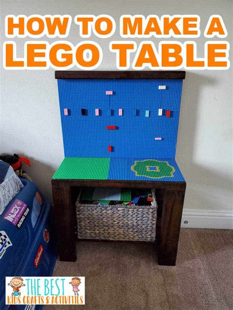 DIY Lego Table • The Best Kids Crafts and Activities