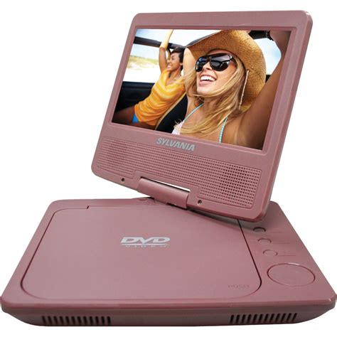 Best Buy: Sylvania 7" Portable DVD Player Pink SDVD7014 PINK