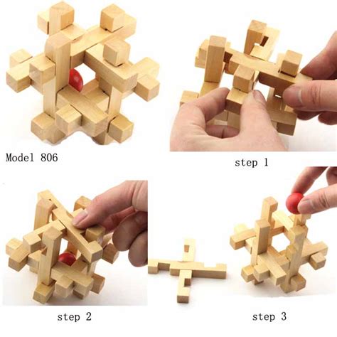 Diy Wooden 3d Puzzle Brain Teasers Puzzle Adult 3d Wooden Puzzle - Buy Adult 3d Wooden Puzzle ...