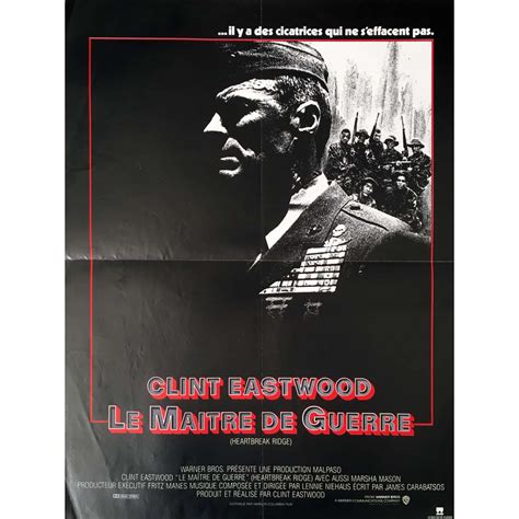 HEARTBREAK RIDGE Movie Poster 15x21 in.