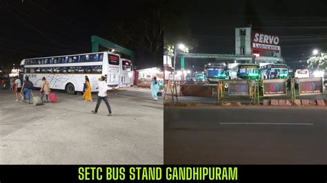 SETC Bus Stand Gandhipuram | Coimbatore Gandhipuram Bus Stand ...