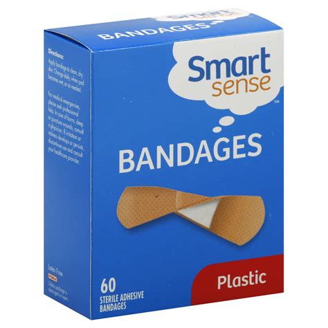 Smart Sense Bandages, Plastic, 60 3/4 x 3" Bandages | Shop Your Way: Online Shopping & Earn ...