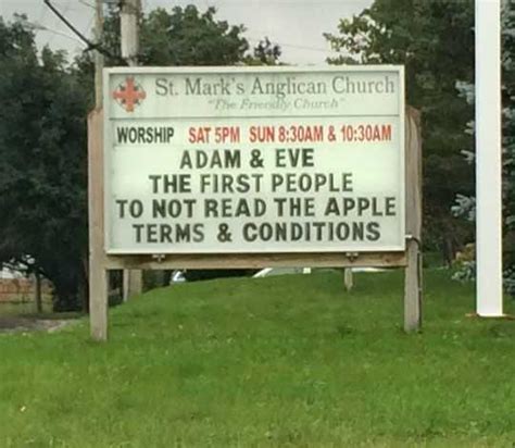 23 Hilarious Funny Church Signs