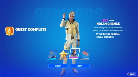 How to Unlock HEIST FORMAL NOLAN CHANCE in Fortnite Chapter 4 Season 4 (Full Guide) - YouTube