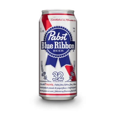 Pabst Blue Ribbon® Lager Beer Single Can, 32 fl oz - Fred Meyer