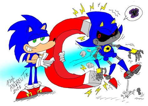 Sonic vs. Metal Sonic Redux by ANDREU-T on DeviantArt