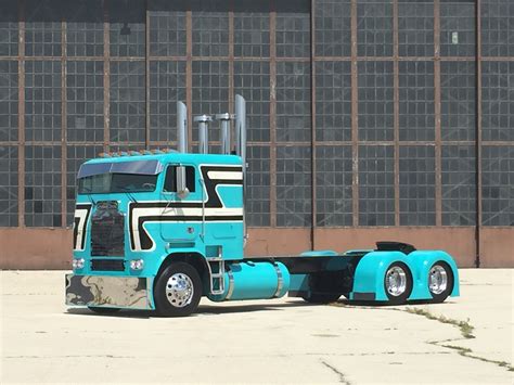 Custom White Freightliner COE Freightliner, Kenworth, Semi Trucks, Big Trucks, Cab Over, Truck ...