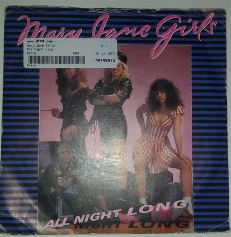 Mary Jane Girls - All Night Long (1983, Push-Out-Centre, Vinyl) | Discogs