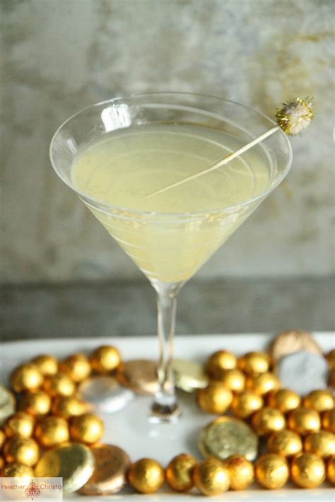 Go For The Gold Cocktail! | Heather Christo