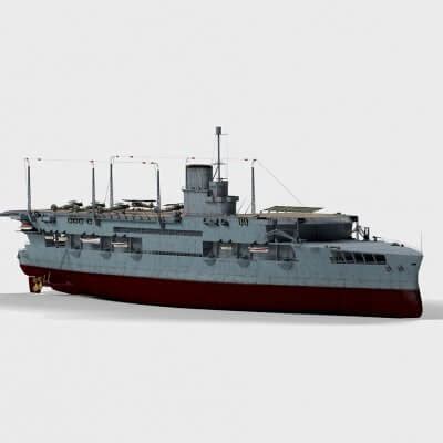 HMS Glorious Carrier - 3D Model by pxfpxd