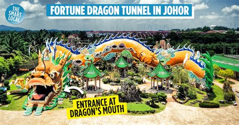 Fortune Dragon: A 351 feet-long Dragon Statue You Can Walk Through In Johor