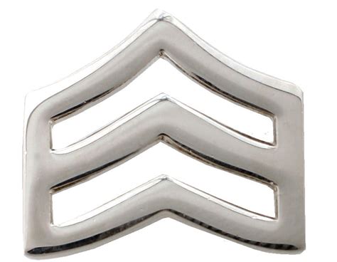 First Class Sergeant Chevron Pair (Large) – Security Uniform