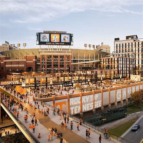 Neyland Stadium parking, tailgating to change with entertainment district